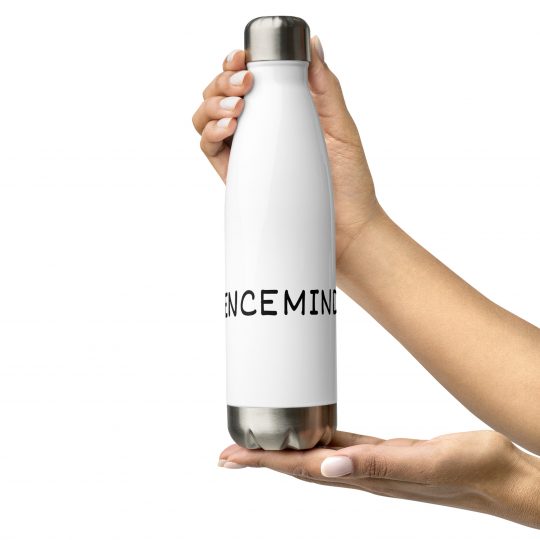 Mind Over Silence Water Bottle